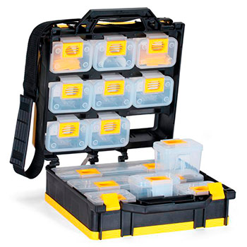 Кейс-органайзер двусторонний с 15 модулями К-01 (КВТ)